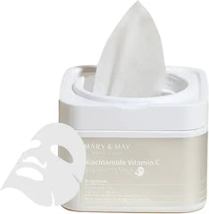 Niacinamide Vitamin C Brightening Mask (30 Sheets) - Mary & May