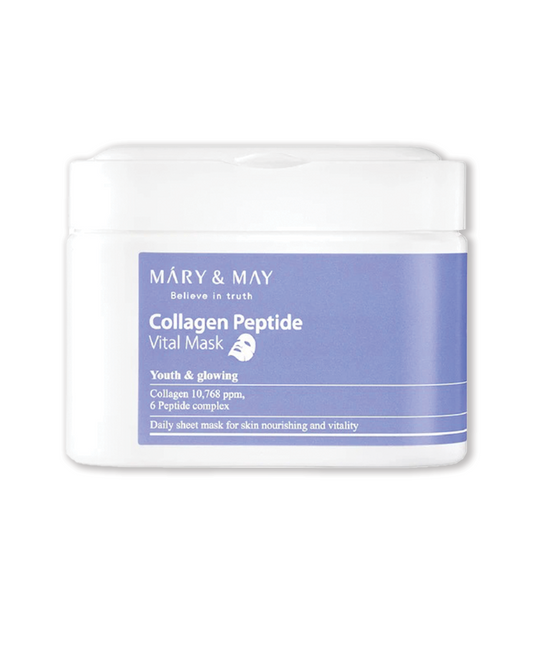 Collagen Peptide Vital Mask (30 Sheets) - Mary & May