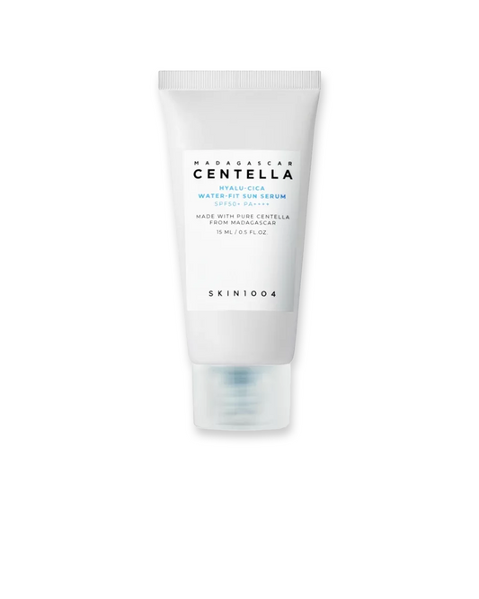 Madagascar Centella Hyalu-Cica Water-Fit Sun Serum Mini 15ml - SKIN1004