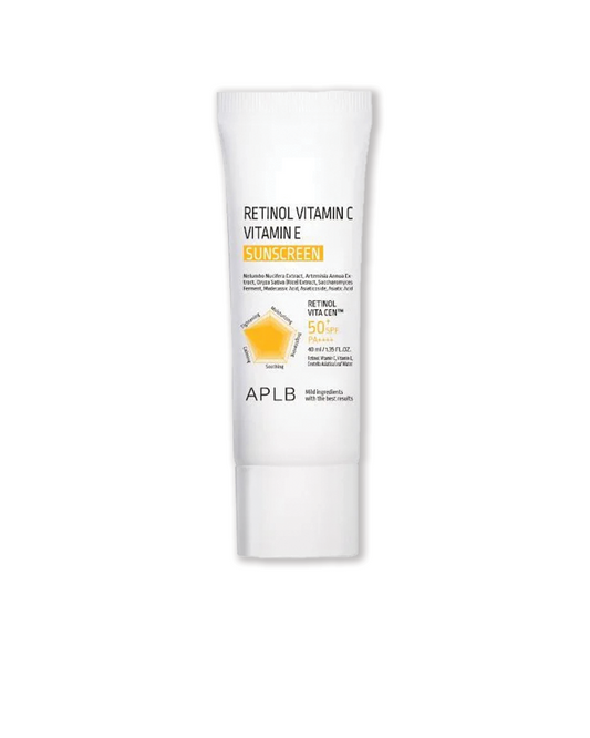 Retinol Vitamin C Vitamin E Sunscreen 40ml - APLB