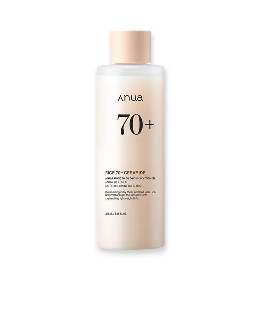 Rice 70 Glow Milky Toner 250ml - ANUA