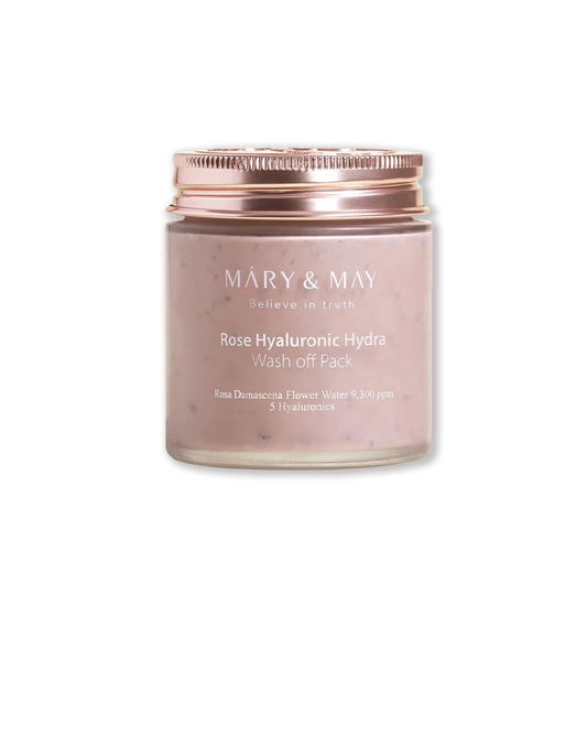 Rose Hyaluronic Hydra Wash Off Mask Pack 125g - Mary & May