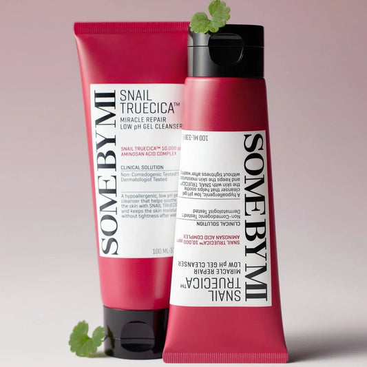 Snail Truecica Miracle Repair Low pH Gel Cleanser 100ml - Some By Mi