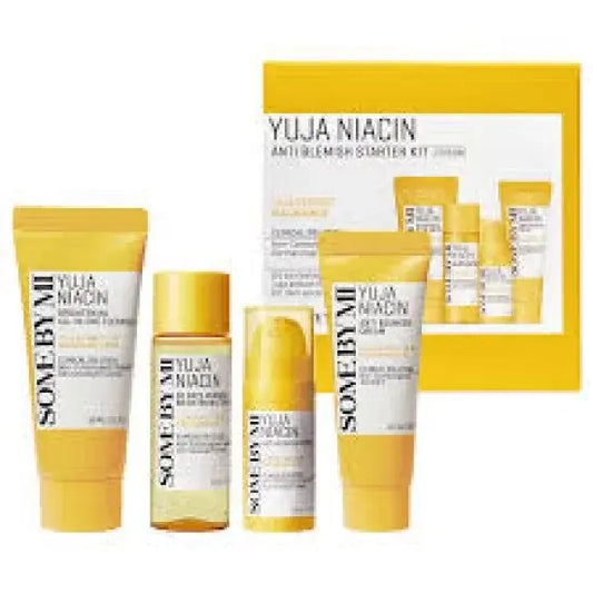 Yuja Niacin Anti Blemish Starter Kit 4 pcs - Some By Mi
