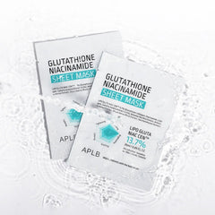 Glutathione Niacinamide Sheet Mask 25ml - APLB