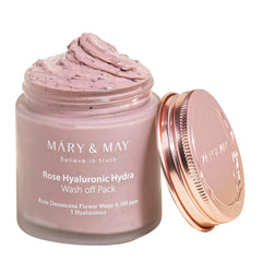 Rose Hyaluronic Hydra Wash Off Mask Pack 125g - Mary & May