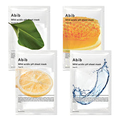 Mild Acidic pH Sheet Mask Set - Abib