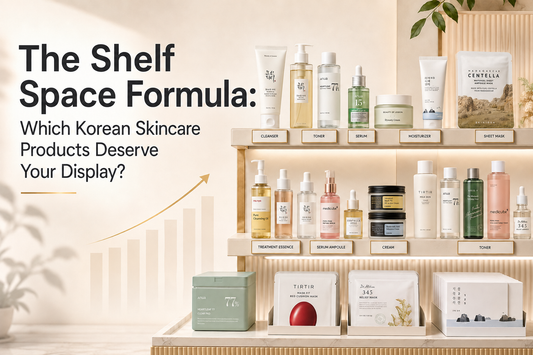 The Shelf Space Formula: Which Korean Skincare Products Deserve Your Display?