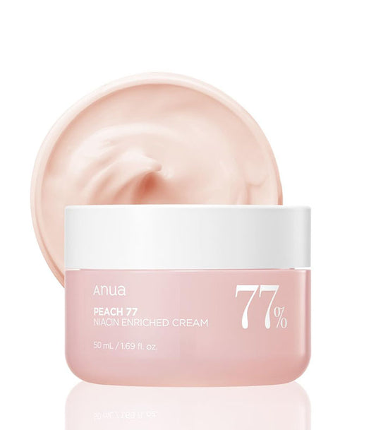 Peach 77 Niacin Enriched Cream 50ml - ANUA