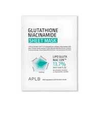 Glutathione Niacinamide Sheet Mask Set (10 Sheets) - APLB