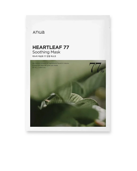 Heartleaf 77% Soothing Sheet Mask 25ml - ANUA