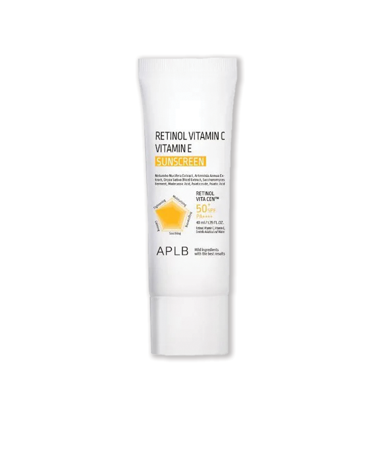 Retinol Vitamin C Vitamin E Sunscreen 40ml - APLB