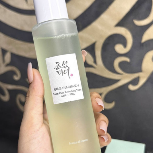 BOJ Green Plum Refreshing Toner: AHA + BHA