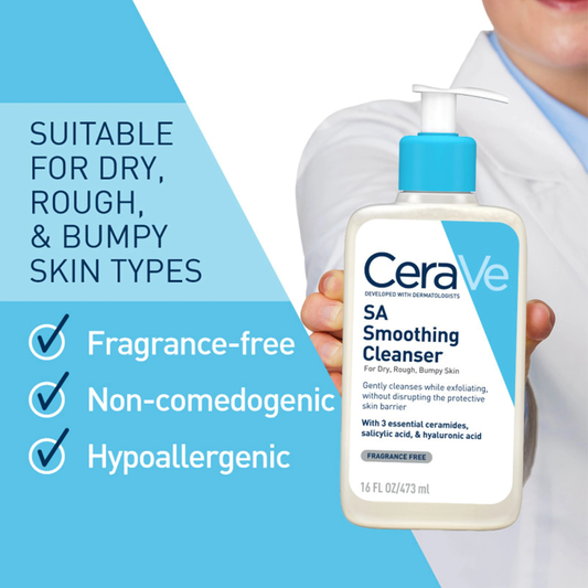 Cerave SA Smoothing Cleanser - 473ml